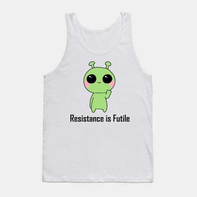 Alien - Resistance Tank Top by karutees